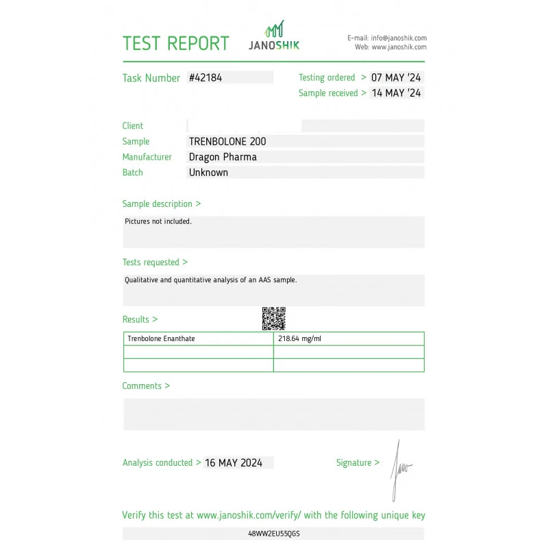 Trenbolone 200 - Trenbolone Enanthate - Dragon Pharma, Europe Trenbolone 200 - Trenbolone Enanthate - Dragon Pharma, Europe
