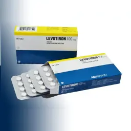Levotiron T4 100 mcg - Levothyroxine Sodium - Abdi Ibrahim, Turkey