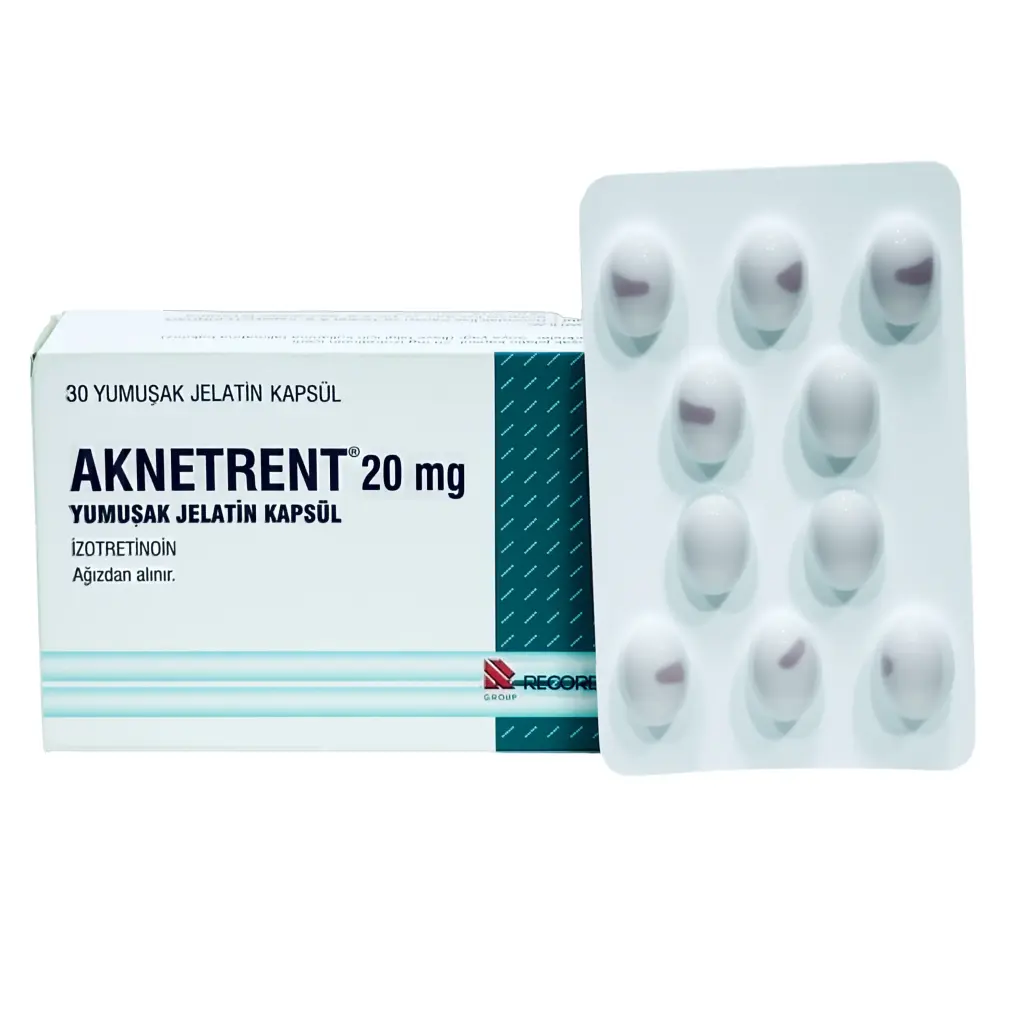 Aknetrent 20 mg - Isotretinoin - Abdi Ibrahim, Turkey