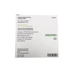 Anadro 50 - Oxymetholone - Ryzen Pharmaceuticals