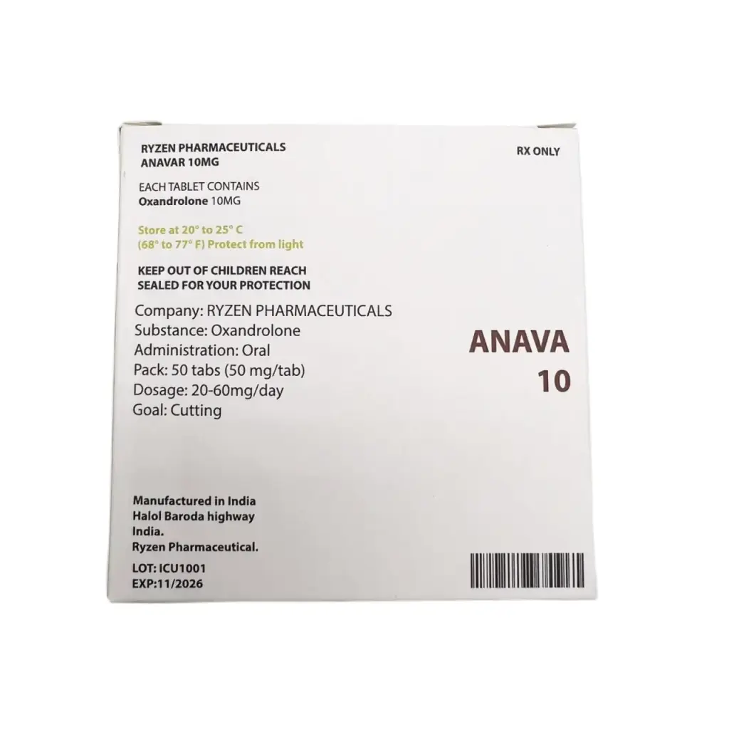 Anava 10 - Oxandrolone - Ryzen Pharmaceuticals Anava 10 - Oxandrolone - Ryzen Pharmaceuticals