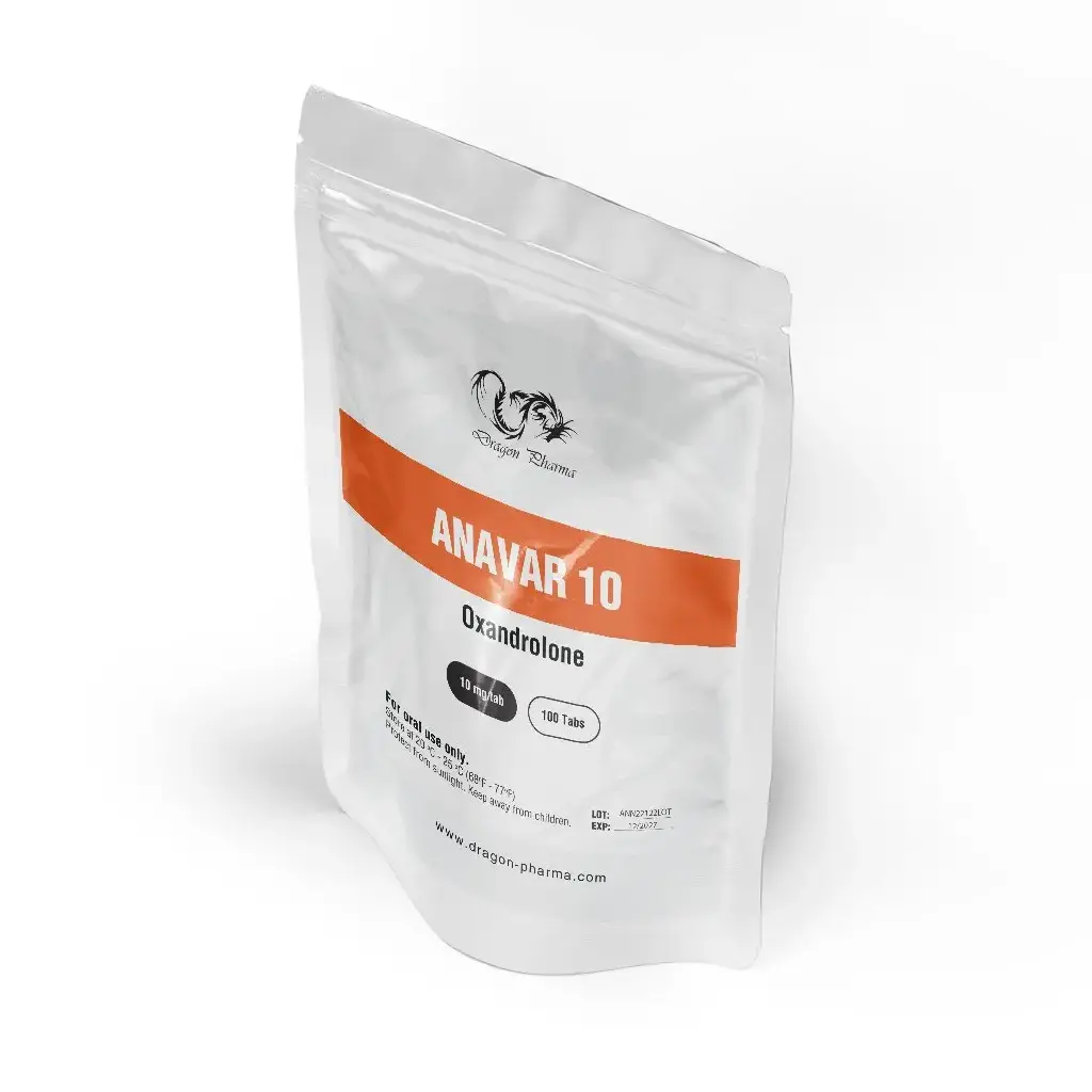 Anavar 10 mg - Oxandrolone - Dragon Pharma, Europe