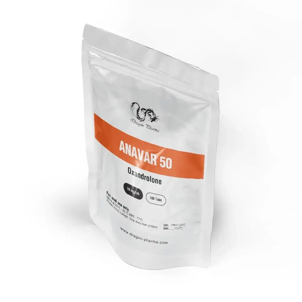 Anavar 50 mg - Oxandrolone - Dragon Pharma, Europe