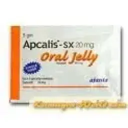 Apcalis SX Oral Jelly- Orange - Tadalafil - Ajanta Pharma, India