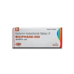 Biciphage-500 - Metformin - Skymap Pharmaceuticals Pvt. Ltd.
