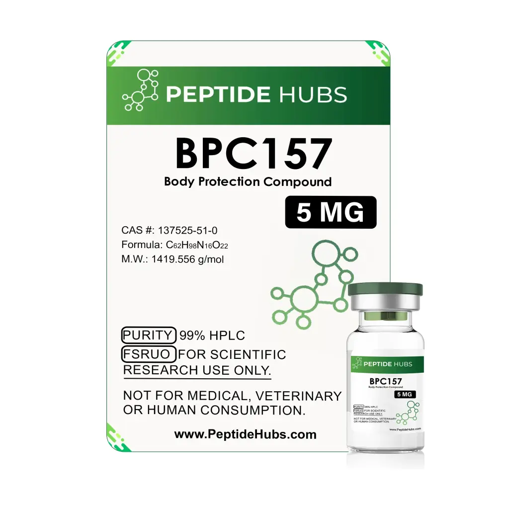 BPC 157 5 mg - Body Protective Compound 157 - Peptide Hubs BPC 157 5 mg - Body Protective Compound 157 - Peptide Hubs