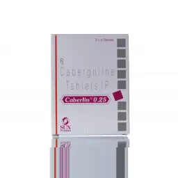 Caberlin 0.25 - Cabergoline - Sun Pharma, India