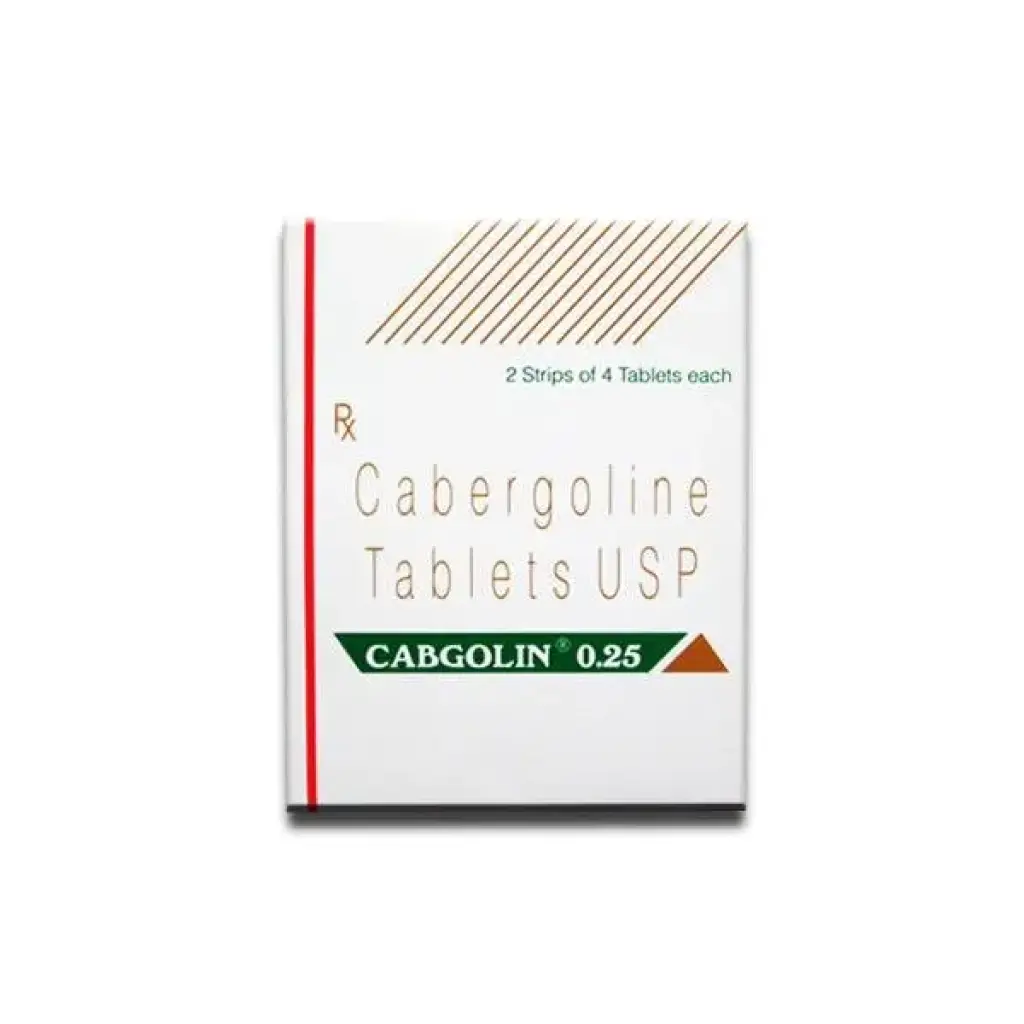 Cabgolin 0.25 - Cabergoline - Sun Pharma, India Cabgolin 0.25 - Cabergoline - Sun Pharma, India