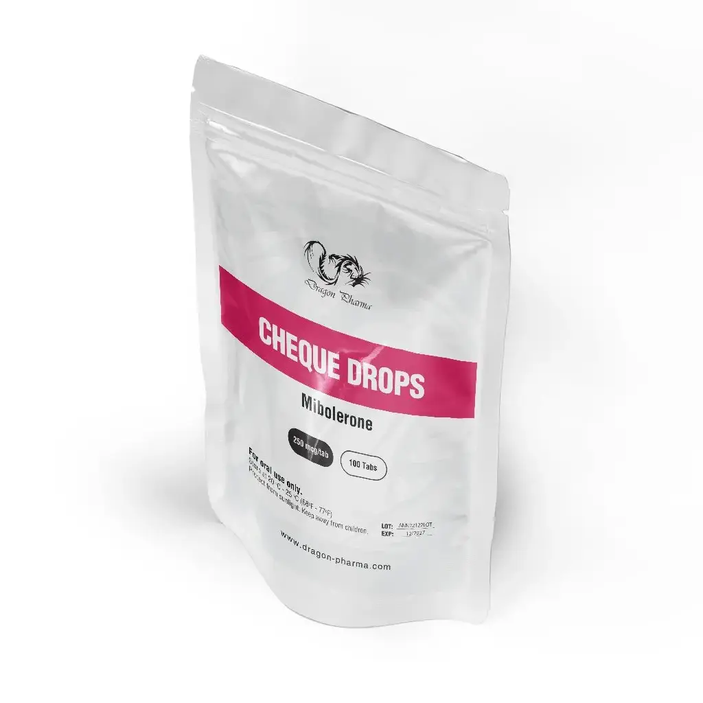 Cheque Drops - Mibolerone - Dragon Pharma, Europe Cheque Drops - Mibolerone - Dragon Pharma, Europe