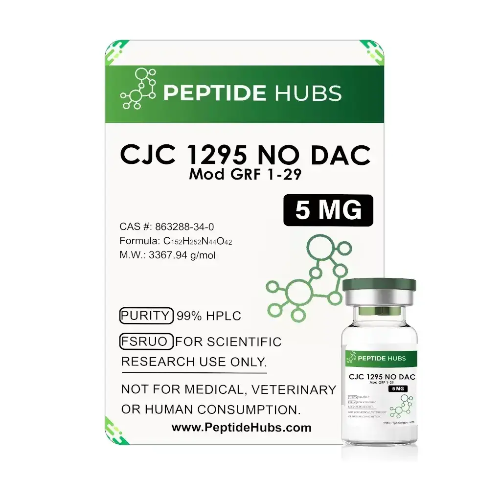 CJC-1295 No DAC 5 mg - CJC-1295 Injection - Peptide Hubs CJC-1295 No DAC 5 mg - CJC-1295 Injection - Peptide Hubs