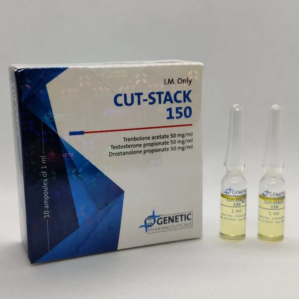 Cut-Stack 150 - Drostanolone Propionate,Testosterone Propionate,Trenbolone Acetate - Genetic Pharmaceuticals Cut-Stack 150 - Drostanolone Propionate,Testosterone Propionate,Trenbolone Acetate - Genetic Pharmaceuticals