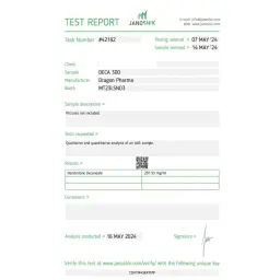 Deca 300 - Nandrolone Decanoate - Dragon Pharma, Europe
