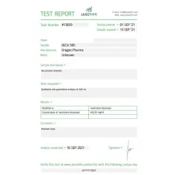 Deca 500 - Nandrolone Decanoate - Dragon Pharma, Europe