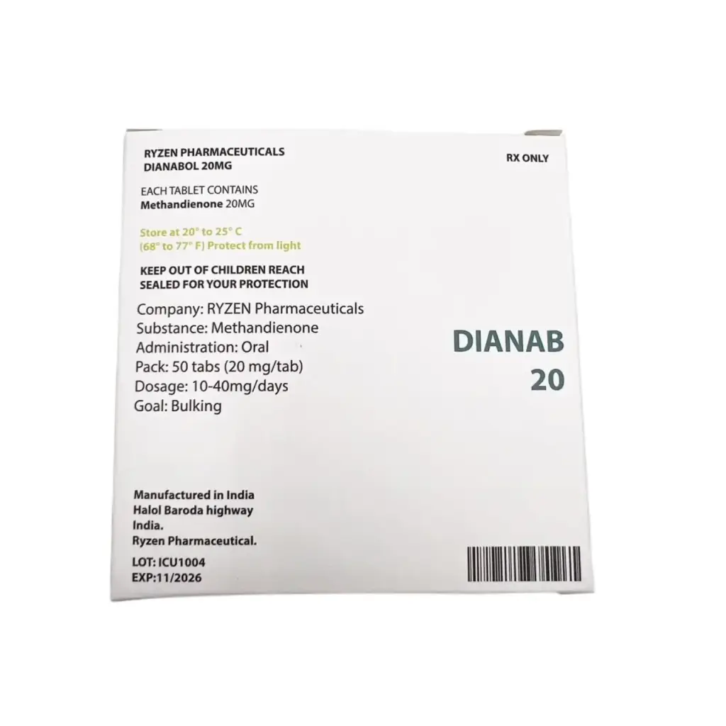 Dianab 20 - Methandienone - Ryzen Pharmaceuticals Dianab 20 - Methandienone - Ryzen Pharmaceuticals