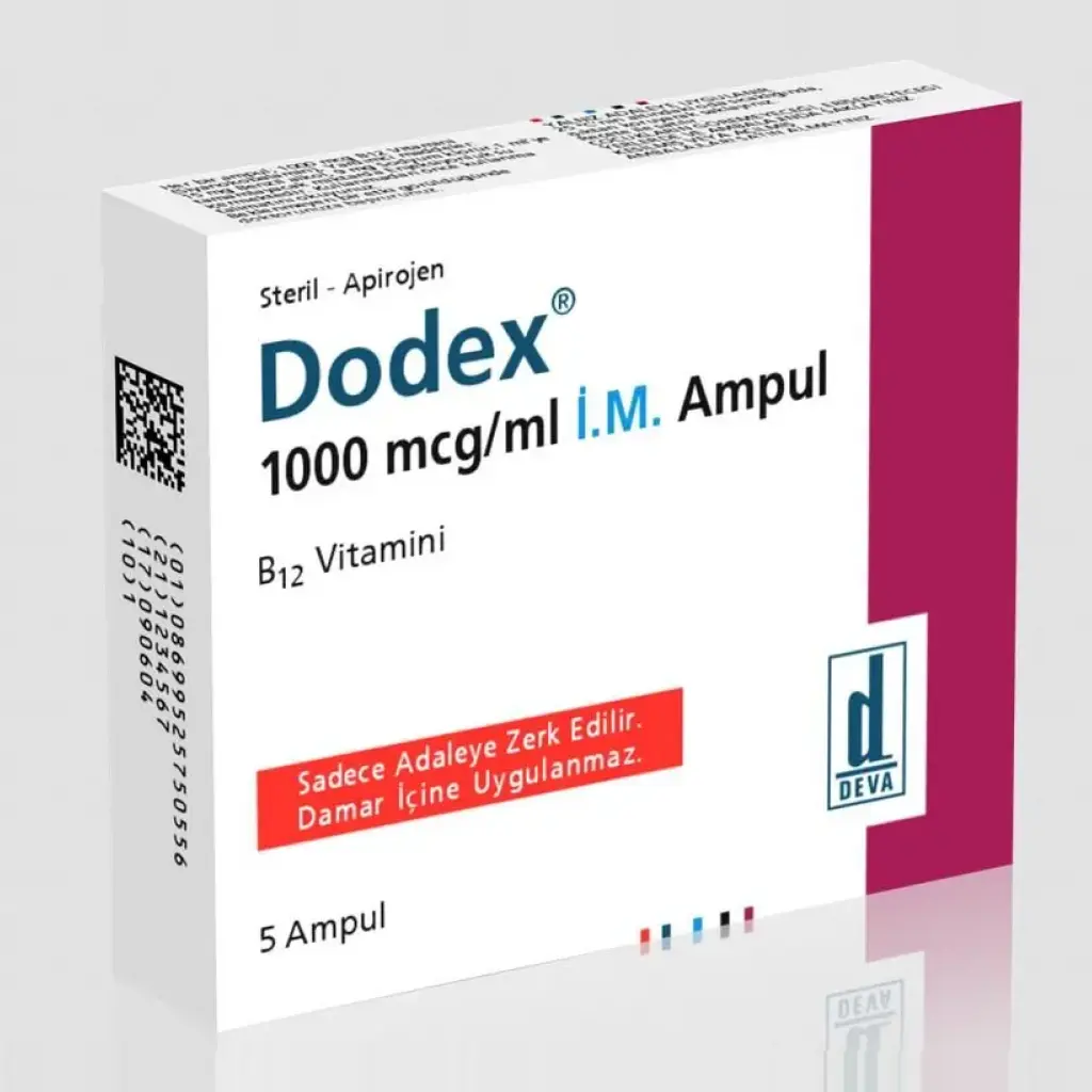 Dodex - B12 Vitamin - Deva Dodex - B12 Vitamin - Deva