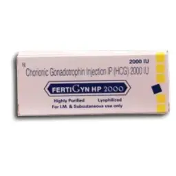 Fertigyn 2000 IU - Human Chorionic Gonadotropin - Sun Pharma, India