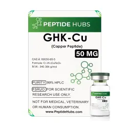 GHK-CU 50 mg - GHK Copper - Peptide Hubs
