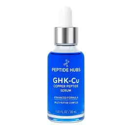 GHK-Cu Facial Toner - GHK-Cu copper tripeptide-1,Centella Asiatica leaf extract,Witch Hazel (Hamamelis Virginiana),panthenol,polyglutamic acid,sodium hyaluronate,allantoin,licorice root extract - Peptide Hubs