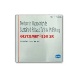 Glycomet-850 SR - Metformin Hydrochloride - USV Limited, India