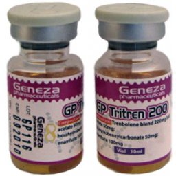 GP Tritren 200 - Trenbolone Acetate,Trenbolone Hexahydrobenzylcarbonate,Trenbolone Enanthate - Geneza Pharmaceuticals