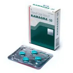 Kamagra 50mg - Sildenafil Citrate - Ajanta Pharma, India