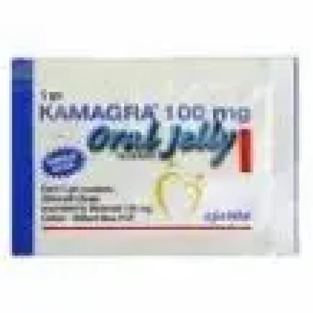 Kamagra Oral Jelly 100mg - Sildenafil Citrate - Ajanta Pharma, India