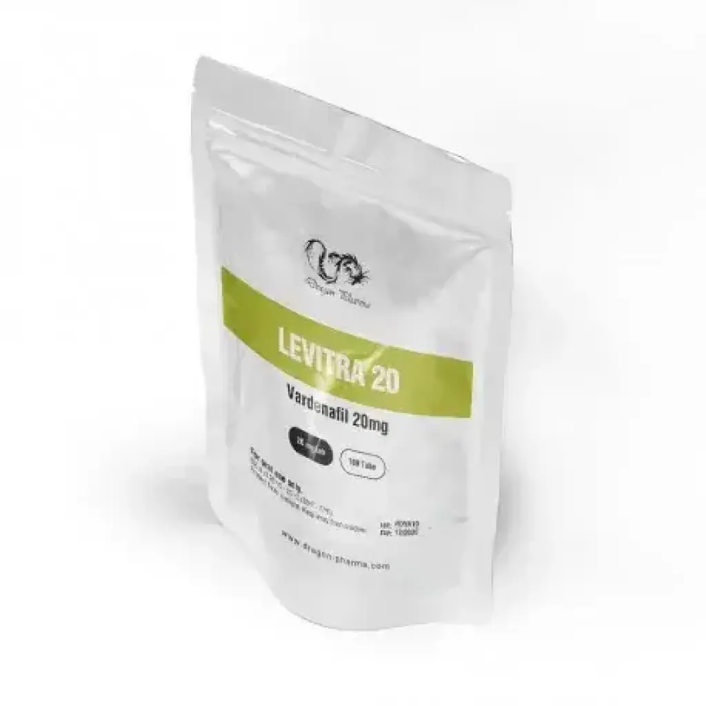 Levitra 20 mg - Vardenafil - Dragon Pharma, Europe