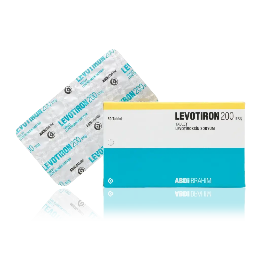 Levotiron 200 mcg - Levothyroxine Sodium - Abdi Ibrahim, Turkey