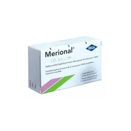Merional HMG 150 IU - Human Menopausal Gonadotropin - IBSA, Turkey