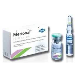 Merional HMG 75 IU - Human Menopausal Gonadotropin - IBSA, Turkey