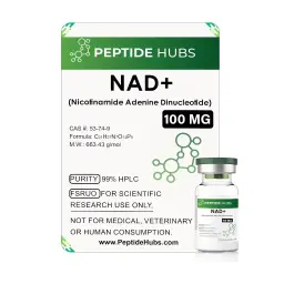 NAD+ 100 mg - Nicotinamide Adenine Dinucleotide - Peptide Hubs