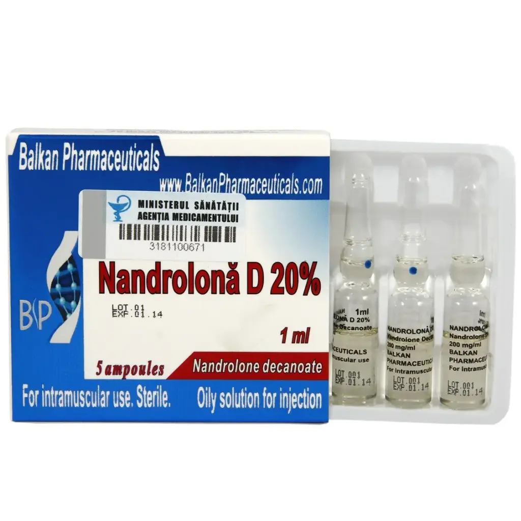 Nandrolona D - Nandrolone Decanoate - Balkan Pharmaceuticals
