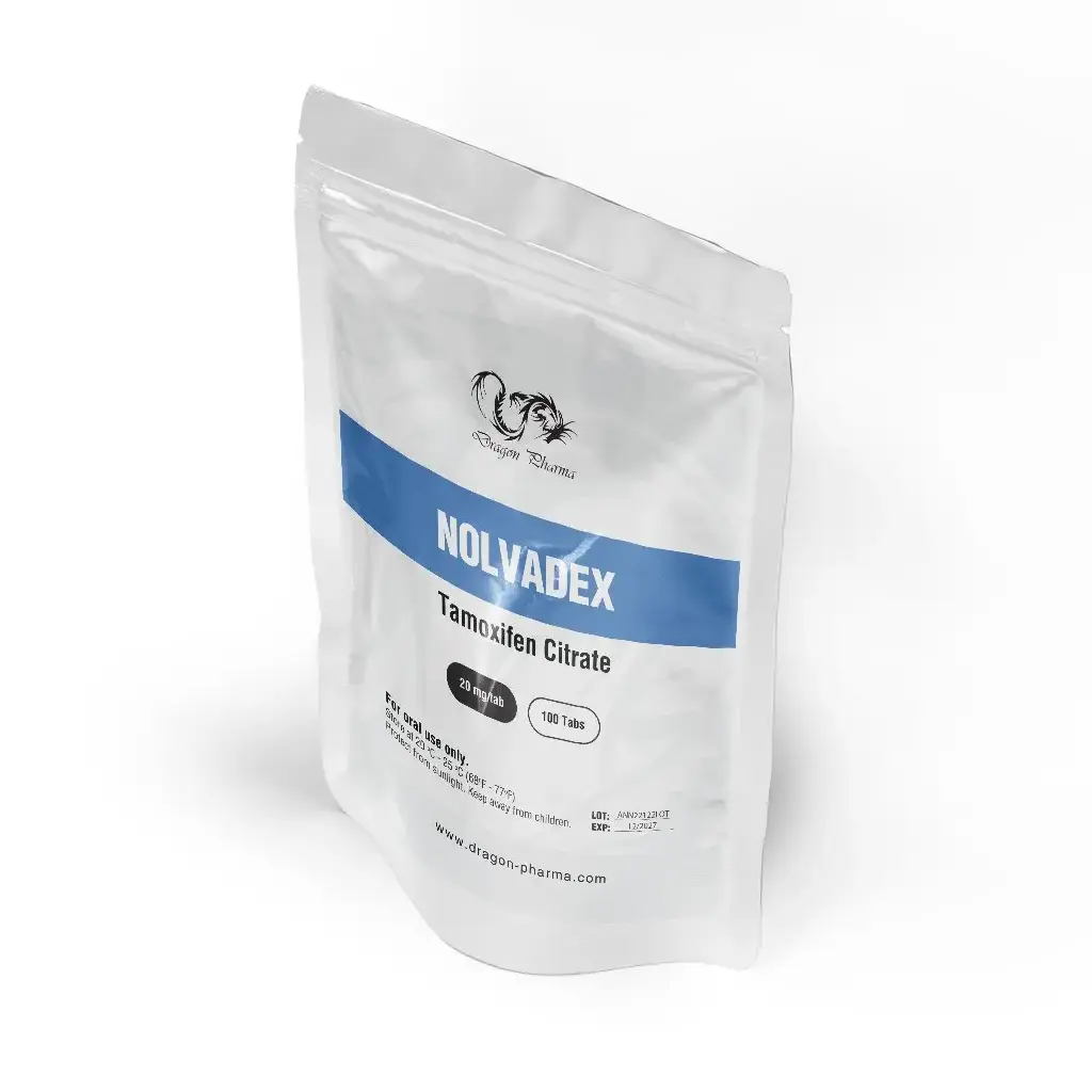 Nolvadex 20 mg - Tamoxifen Citrate - Dragon Pharma, Europe