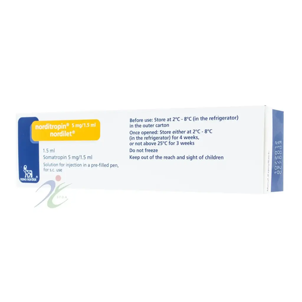 Norditropin 15 IU [5 MG] Cartridge - Human Growth Hormone - Simplex Novonordisk, Turkey