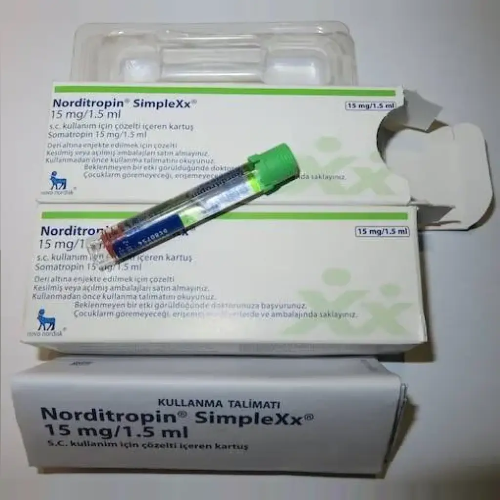 Norditropin 45 IU [15 MG] Cartridge - Human Growth Hormone - Simplex Novonordisk, Turkey