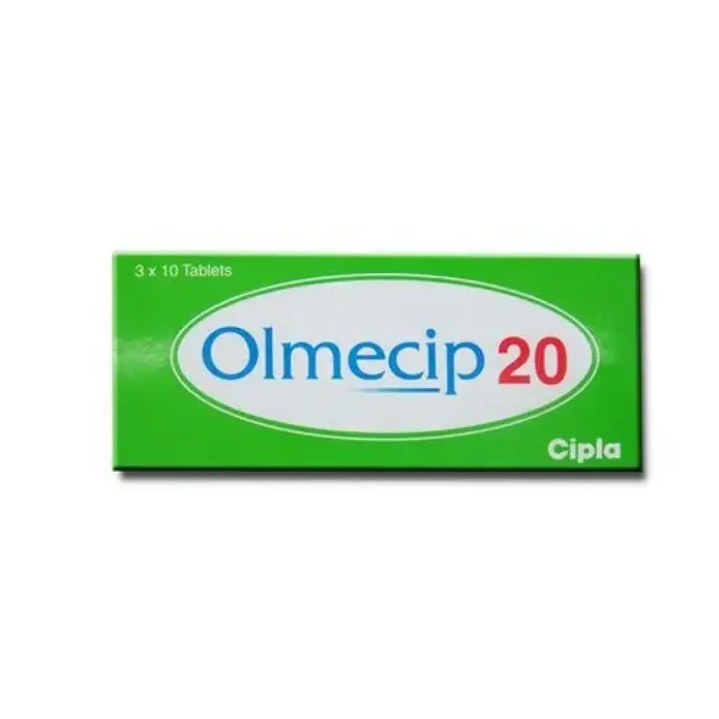 Olmecip 20 - Olmesartan - Cipla, India Olmecip 20 - Olmesartan - Cipla, India