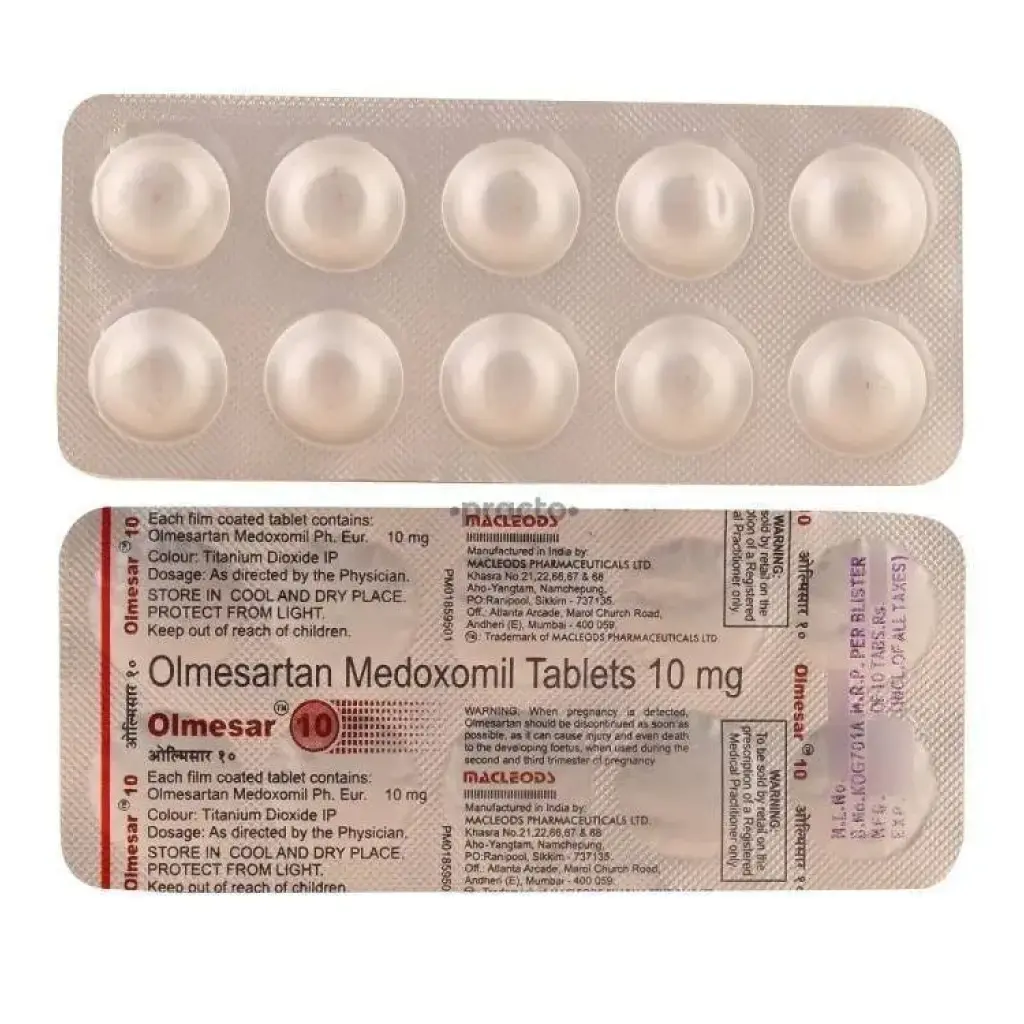 Olmesar 10 - Olmesartan - Macleods Olmesar 10 - Olmesartan - Macleods