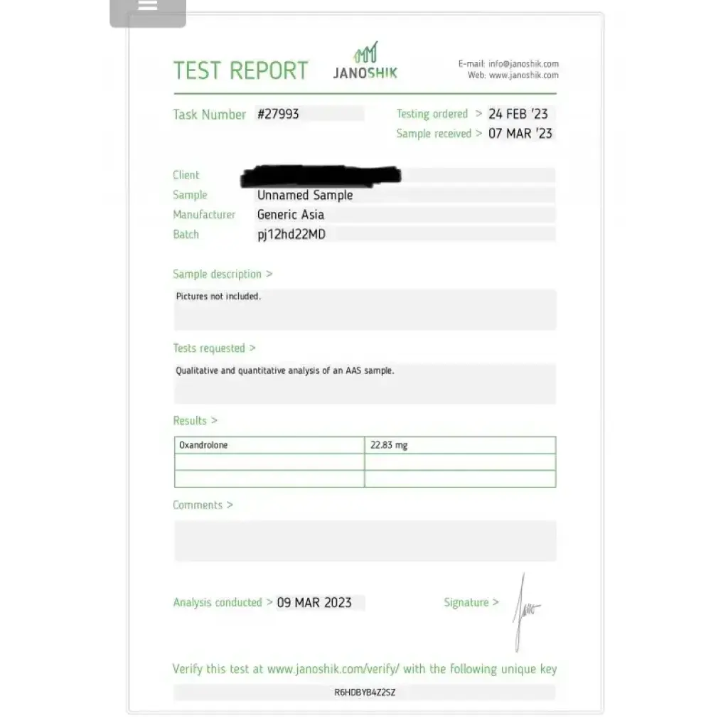 Oxandrolone 25 - Oxandrolone - Generic Asia Oxandrolone 25 - Oxandrolone - Generic Asia