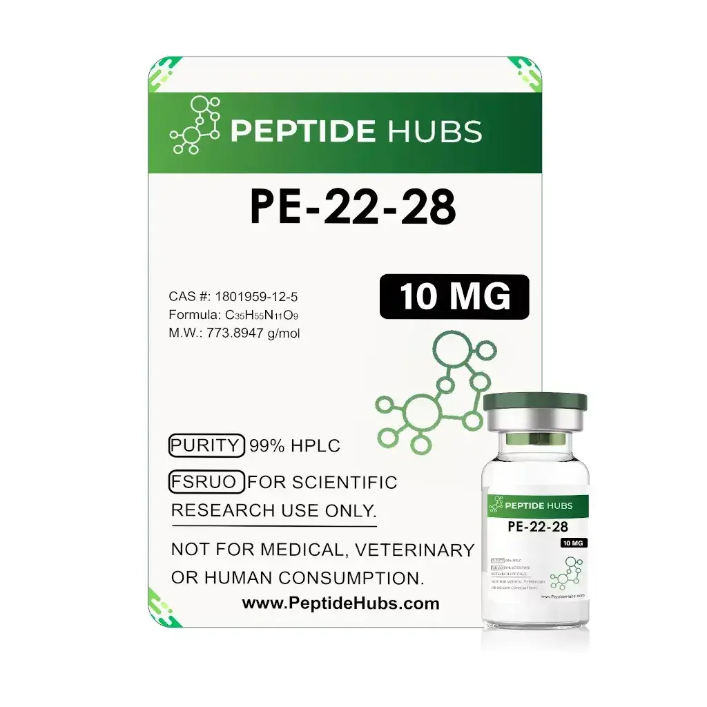 PE 22-28 10 mg - 7 amino acids synthetic heptapeptide - Peptide Hubs