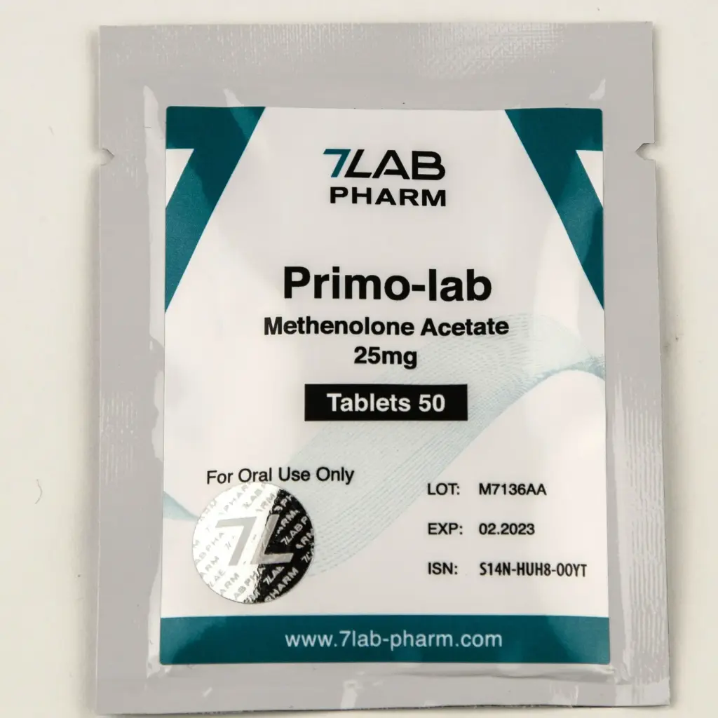 Primo-lab - Methenolone Acetate - 7Lab Pharma, Switzerland