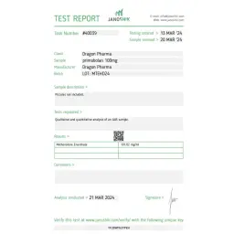 Primobolan 100 - Methenolone Enanthate - Dragon Pharma, Europe