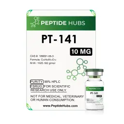 PT-141 10 mg - Bremelanotide - Peptide Hubs