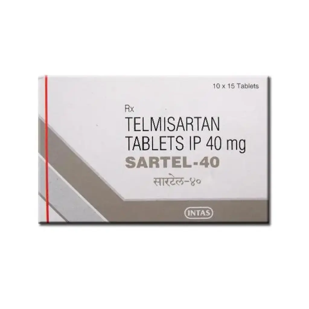 Sartel-40 - Telmisartan - Intas Pharmaceuticals Ltd. Sartel-40 - Telmisartan - Intas Pharmaceuticals Ltd.
