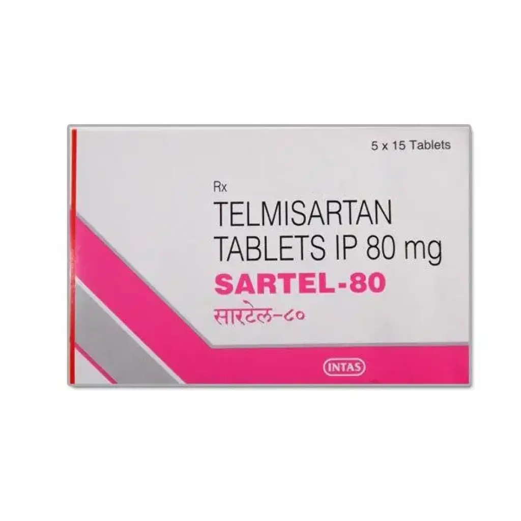 Sartel-80 - Telmisartan - Intas Pharmaceuticals Ltd. Sartel-80 - Telmisartan - Intas Pharmaceuticals Ltd.