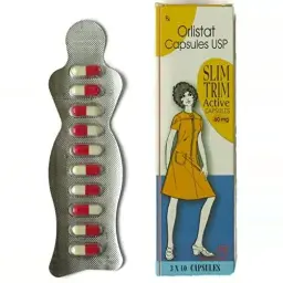 Slim Trim Active 60 - Orlistat - German Remedies
