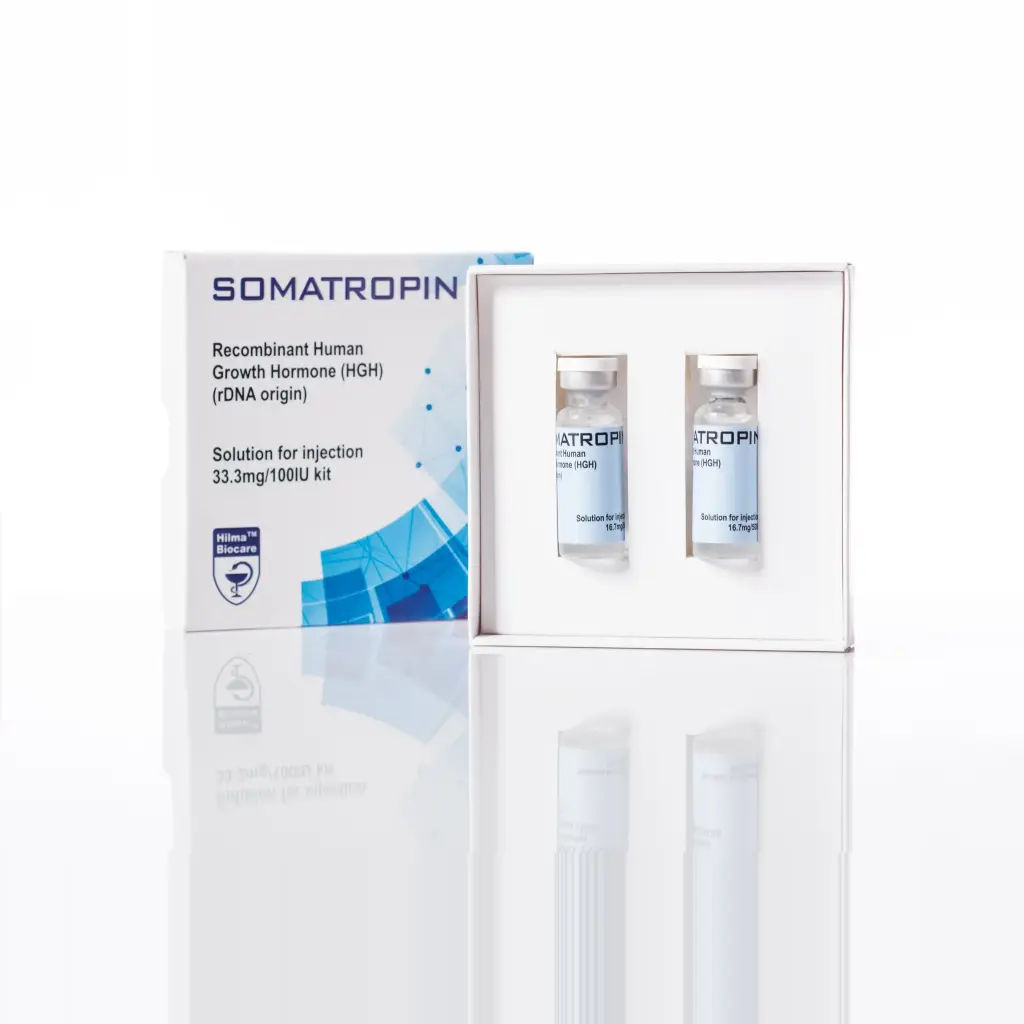 Somatropin Solution 50 IU - Human Growth Hormone - Hilma Biocare Somatropin Solution 50 IU - Human Growth Hormone - Hilma Biocare