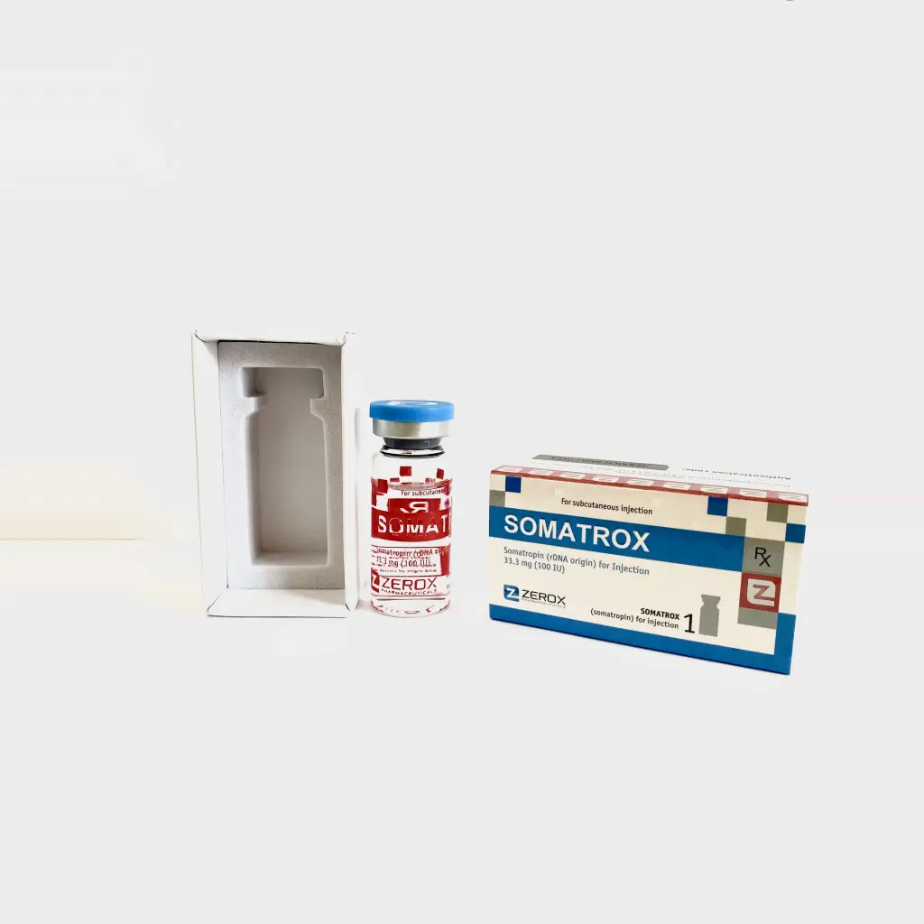 Somatrox 100 IU - Somatropin - Zerox Pharmaceuticals Somatrox 100 IU - Somatropin - Zerox Pharmaceuticals