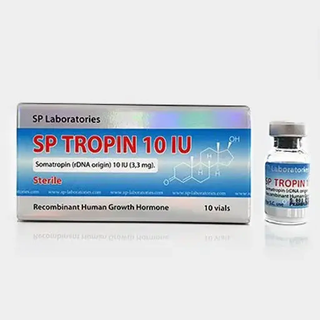 SP Tropin 10 IU [3.3 MG] - Human Growth Hormone - SP Laboratories