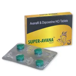 Super-Avana - Avanafil,Dapoxetine - Sunrise Remedies