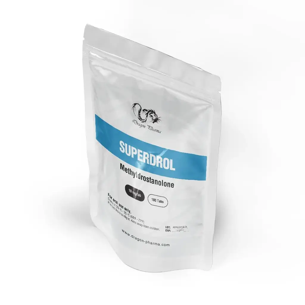 Superdrol 10 mg - Methyldrostanolone - Dragon Pharma, Europe